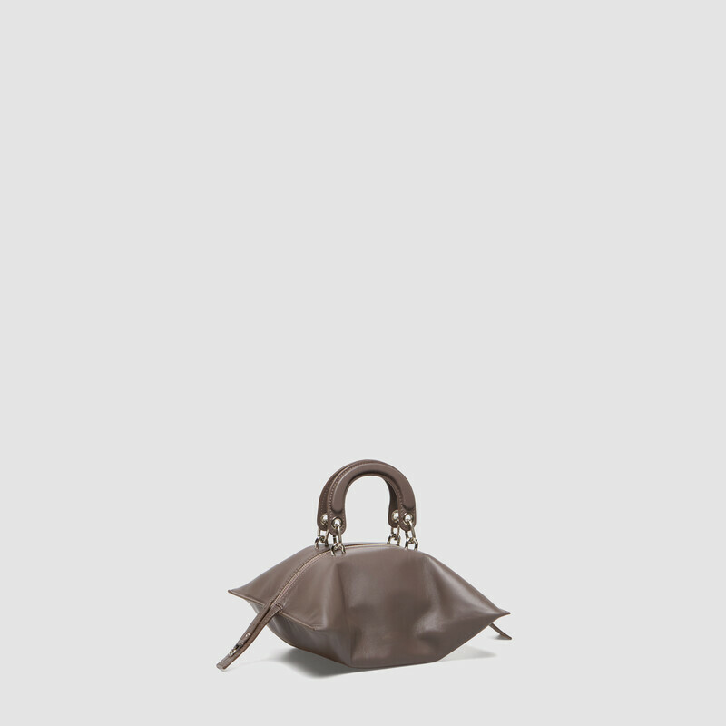 MINOBOSSI Borse ELETTRA IN NAPPA   Taupe Brown