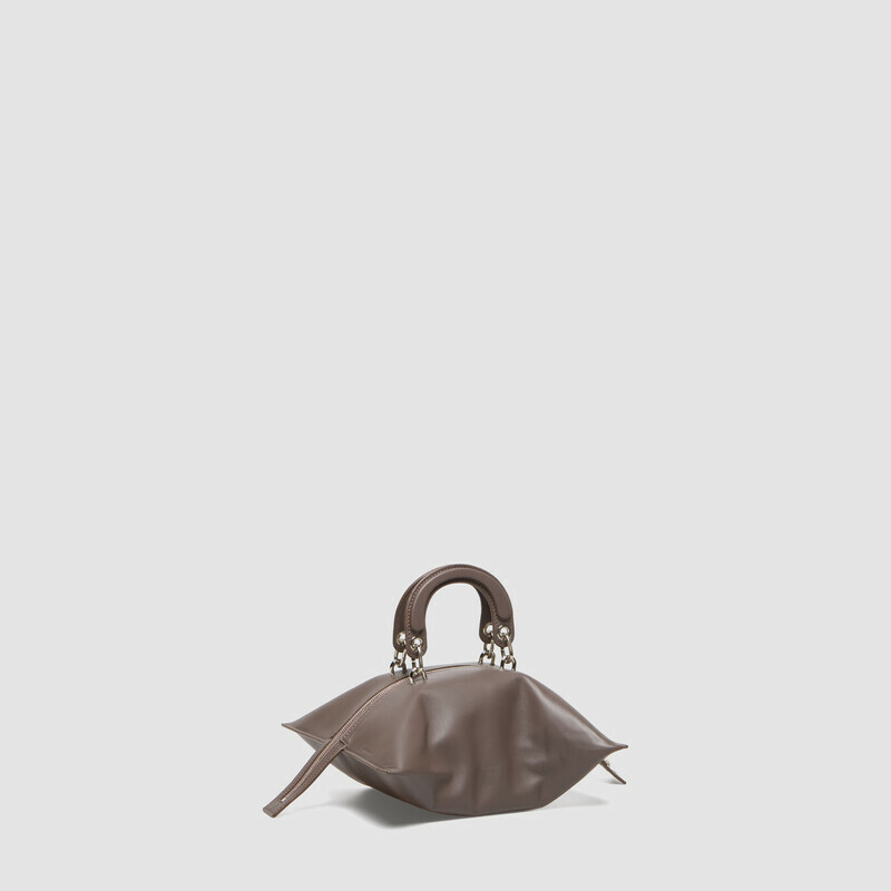 MINOBOSSI Borse ELETTRA IN NAPPA   Taupe Brown