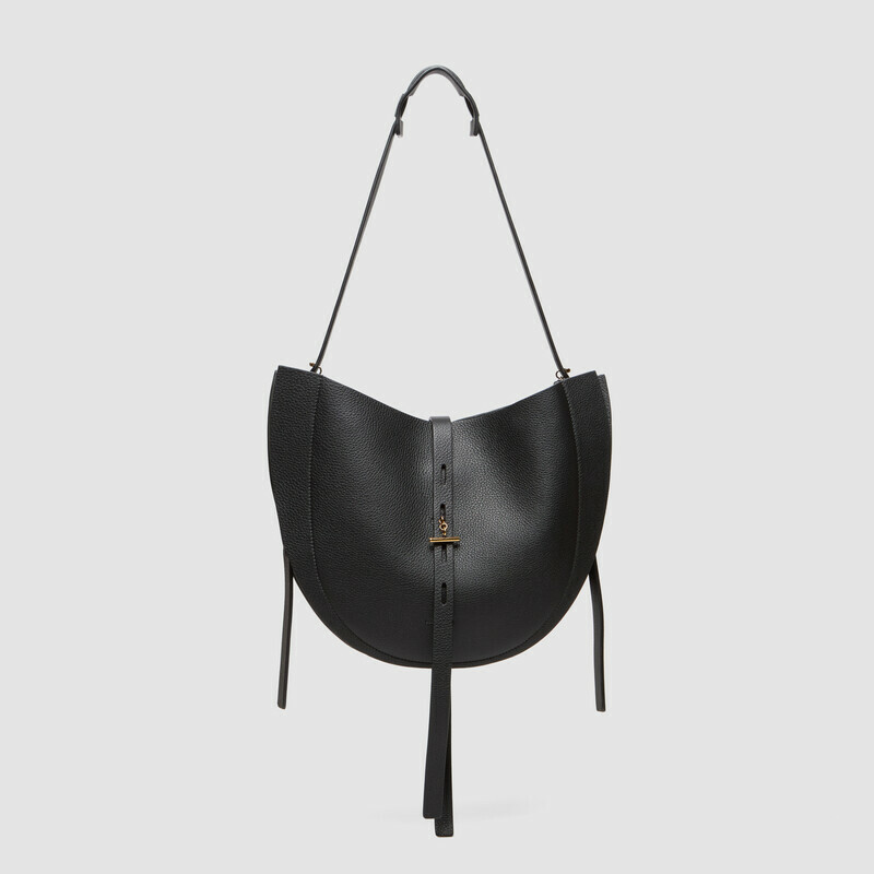 MINOBOSSI Borse LIZZIE IN VITELLO GRANATO   Nero