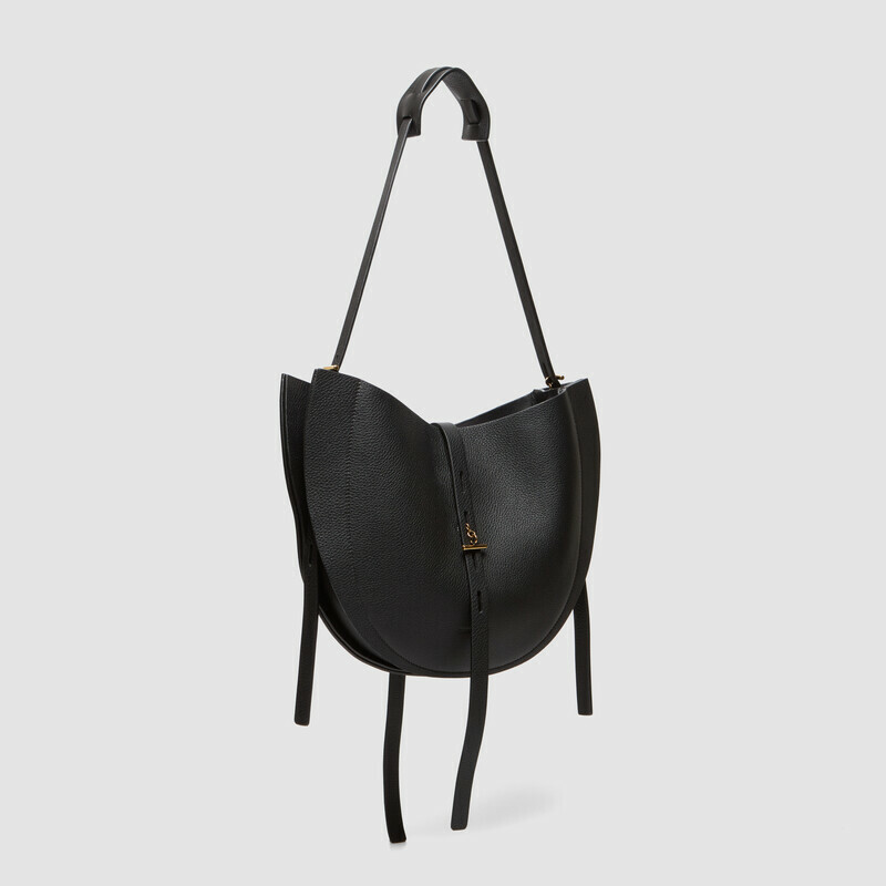 MINOBOSSI Borse LIZZIE IN VITELLO GRANATO   Nero