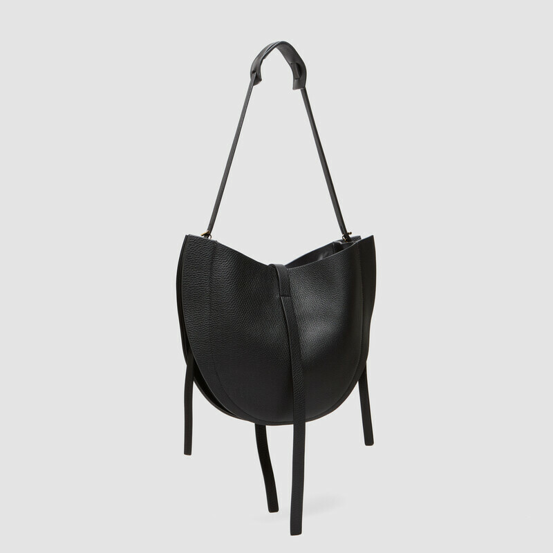 MINOBOSSI Borse LIZZIE IN VITELLO GRANATO   Nero