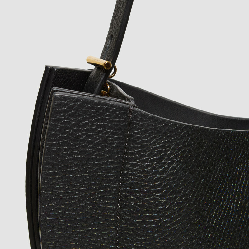 MINOBOSSI Borse LIZZIE IN VITELLO GRANATO   Nero