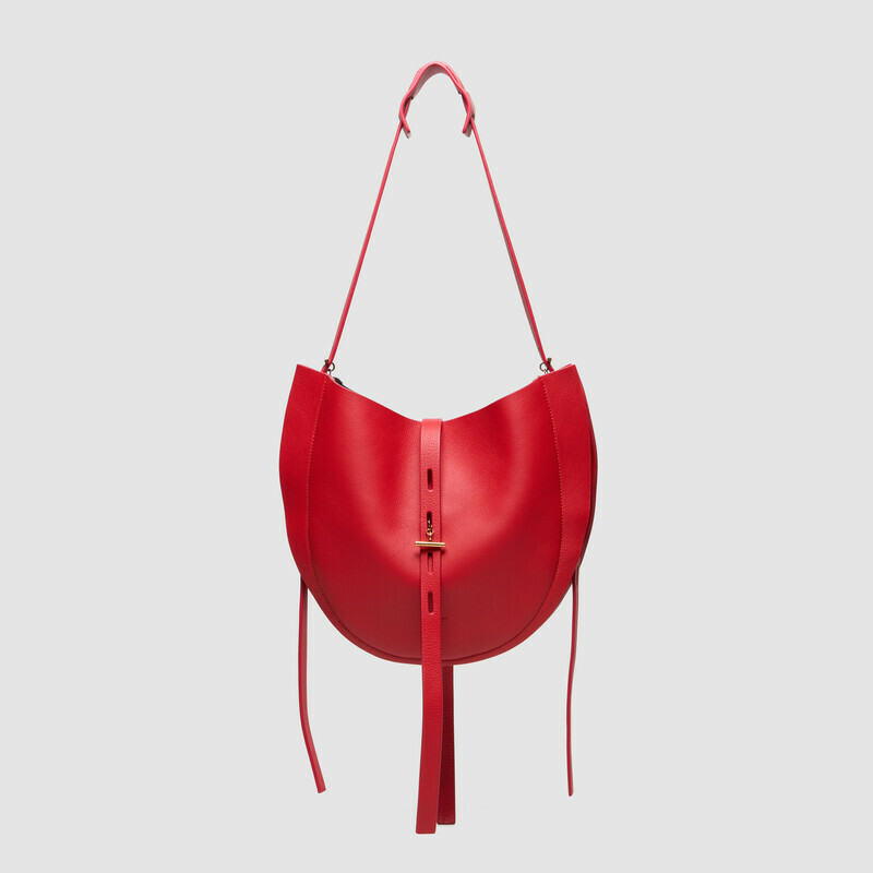 MINOBOSSI Borse LIZZIE IN VITELLO GRANATO   Rust