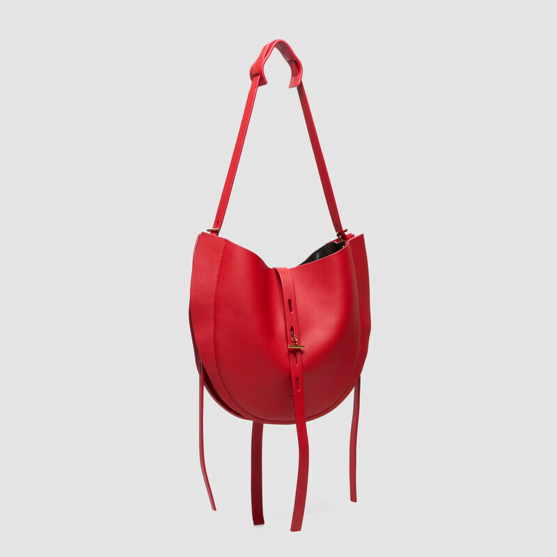 MINOBOSSI Borse LIZZIE IN VITELLO GRANATO   Rust