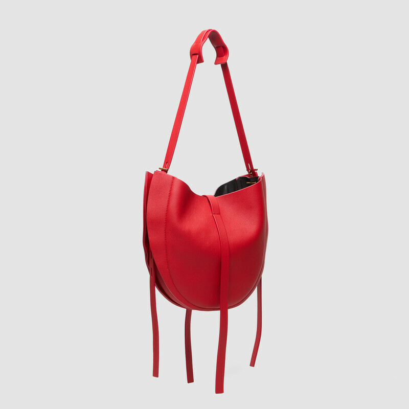MINOBOSSI Borse LIZZIE IN VITELLO GRANATO   Rust