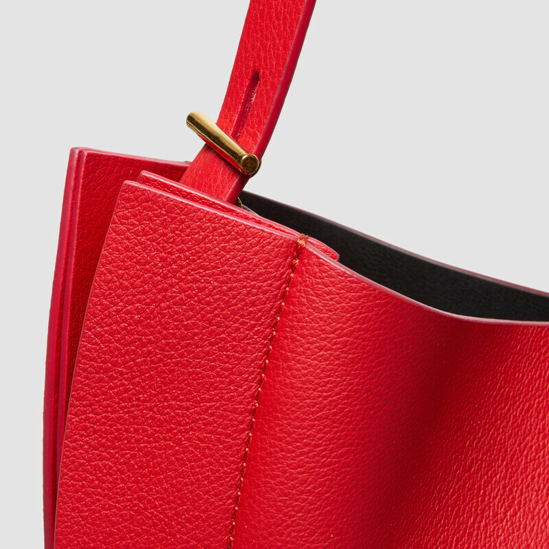 MINOBOSSI Borse LIZZIE IN VITELLO GRANATO   Rust