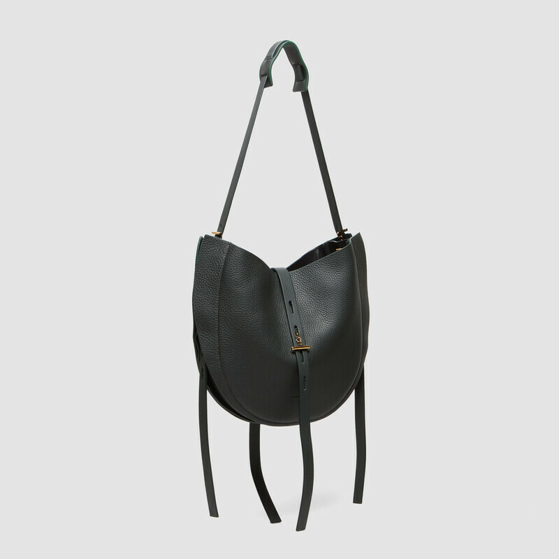 MINOBOSSI Borse LIZZIE IN VITELLO GRANATO   Teal BLue