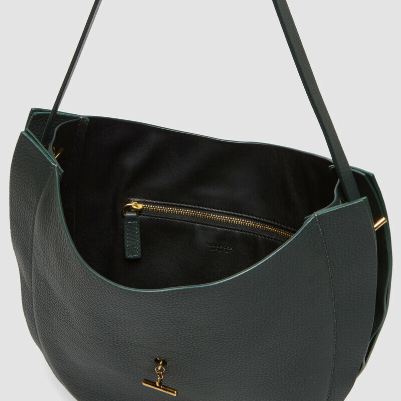 MINOBOSSI Borse LIZZIE IN VITELLO GRANATO   Teal BLue
