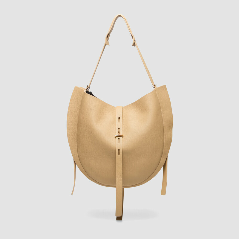 MINOBOSSI Bags Liz in grained calf leather   MILK WHITE