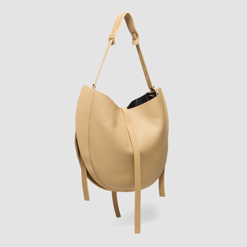 MINOBOSSI Bags Liz in grained calf leather   MILK WHITE