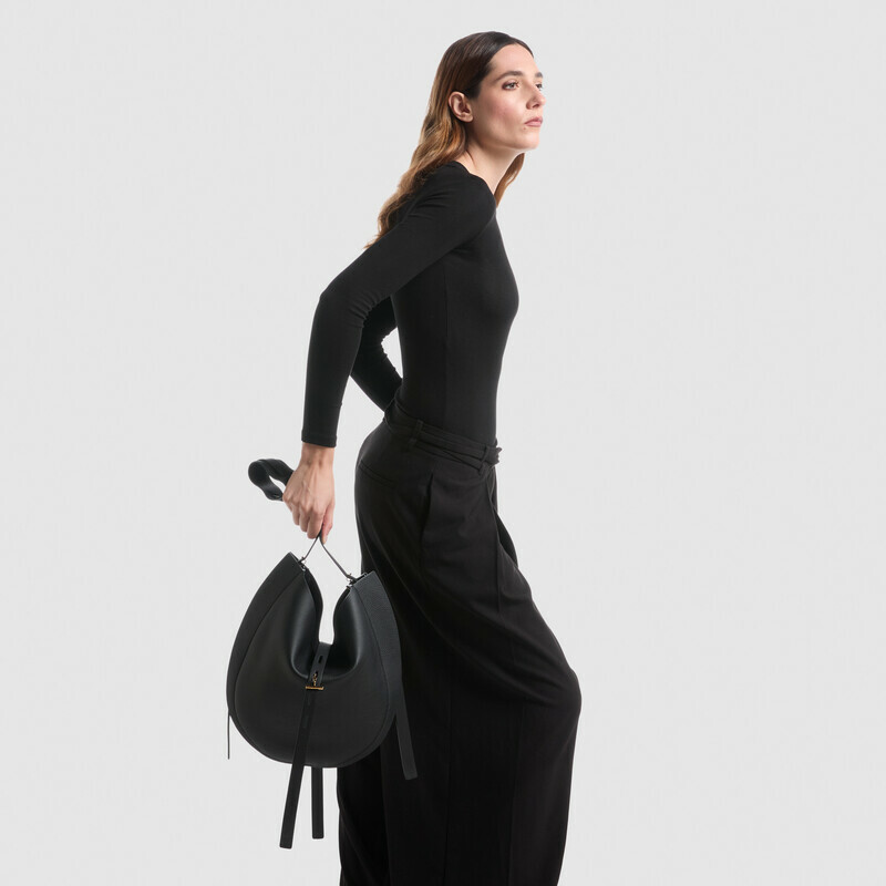 MINOBOSSI Bags Liz in grained calf leather   Black