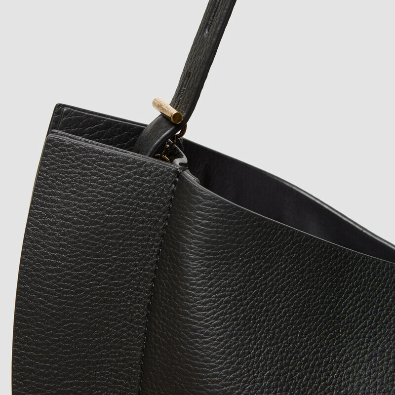 MINOBOSSI Bags Liz in grained calf leather   Black