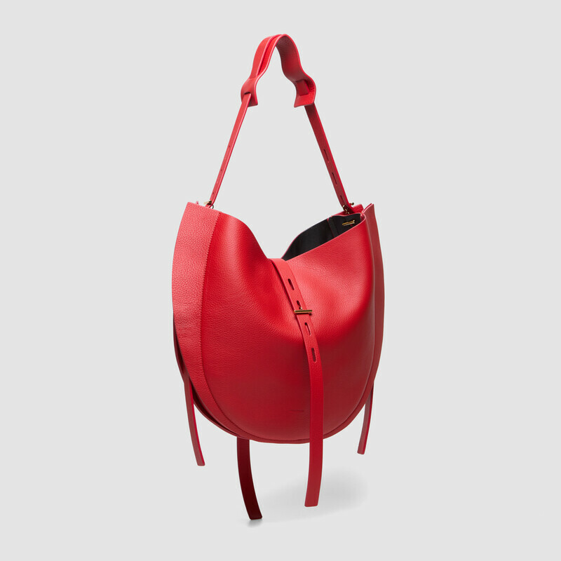 MINOBOSSI Bags Liz in grained calf leather   Rust