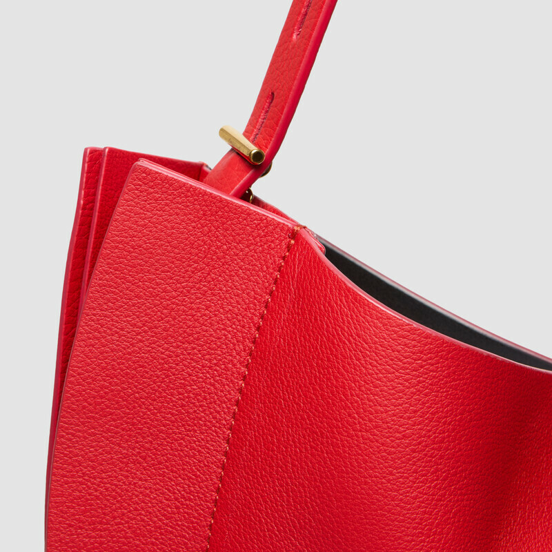 MINOBOSSI Bags Liz in grained calf leather   Rust