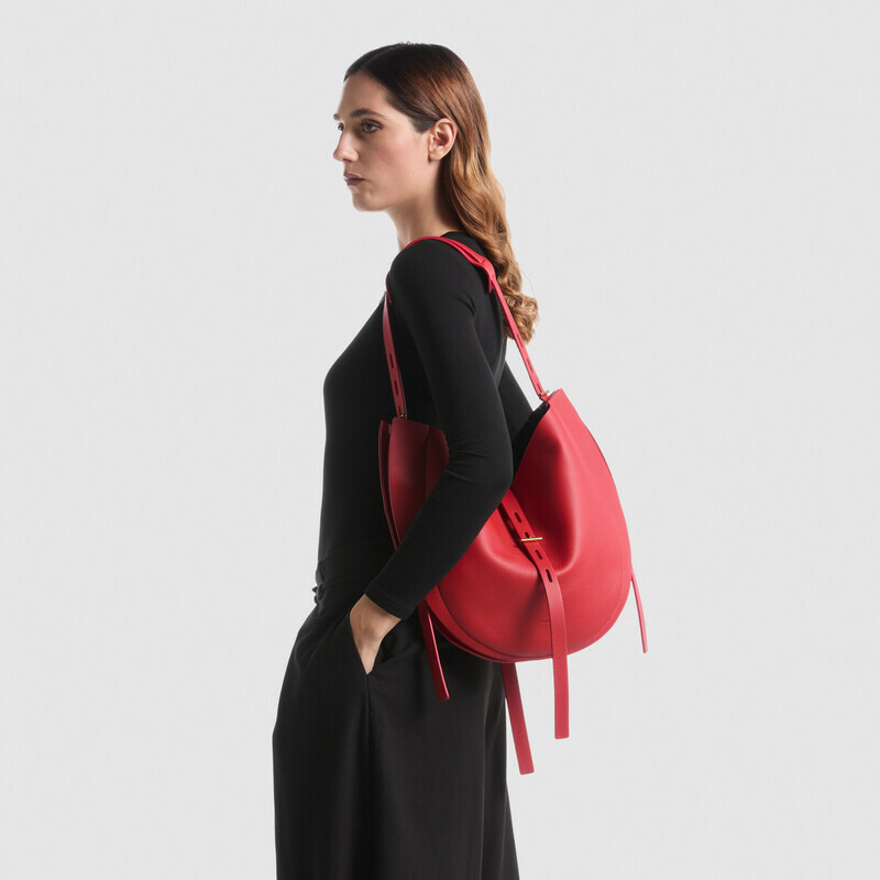 MINOBOSSI Bags Liz in grained calf leather   Rust