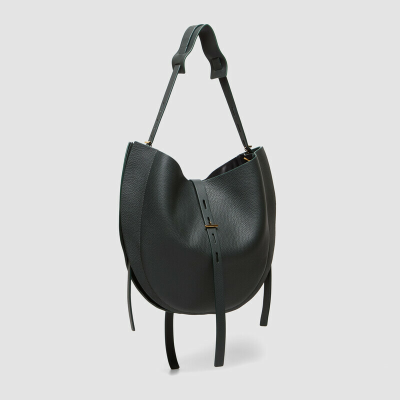 MINOBOSSI Bags Liz in grained calf leather   Teal BLue