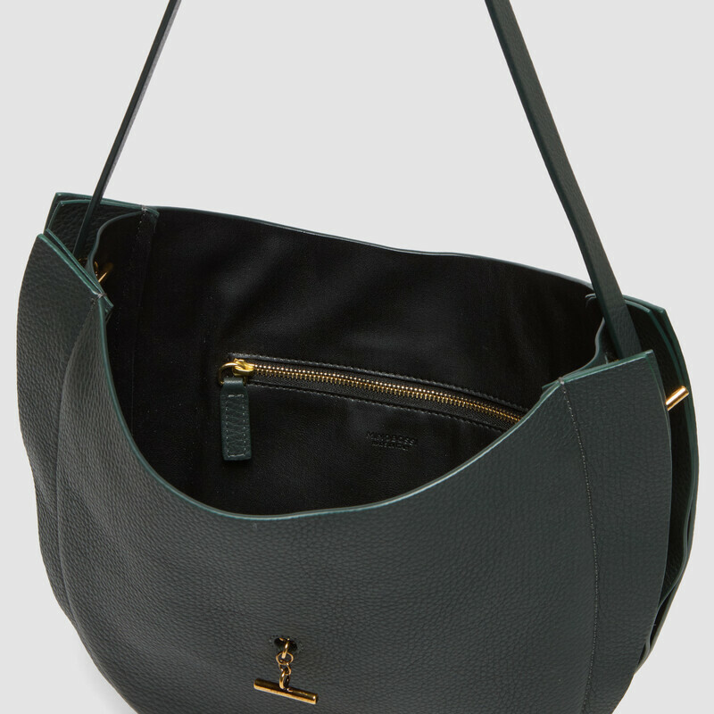 MINOBOSSI Bags Liz in grained calf leather   Teal BLue