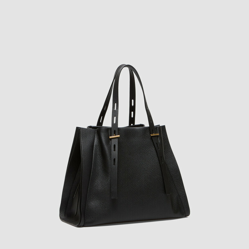 MINOBOSSI Bags Paulette in grained calf leather   Black