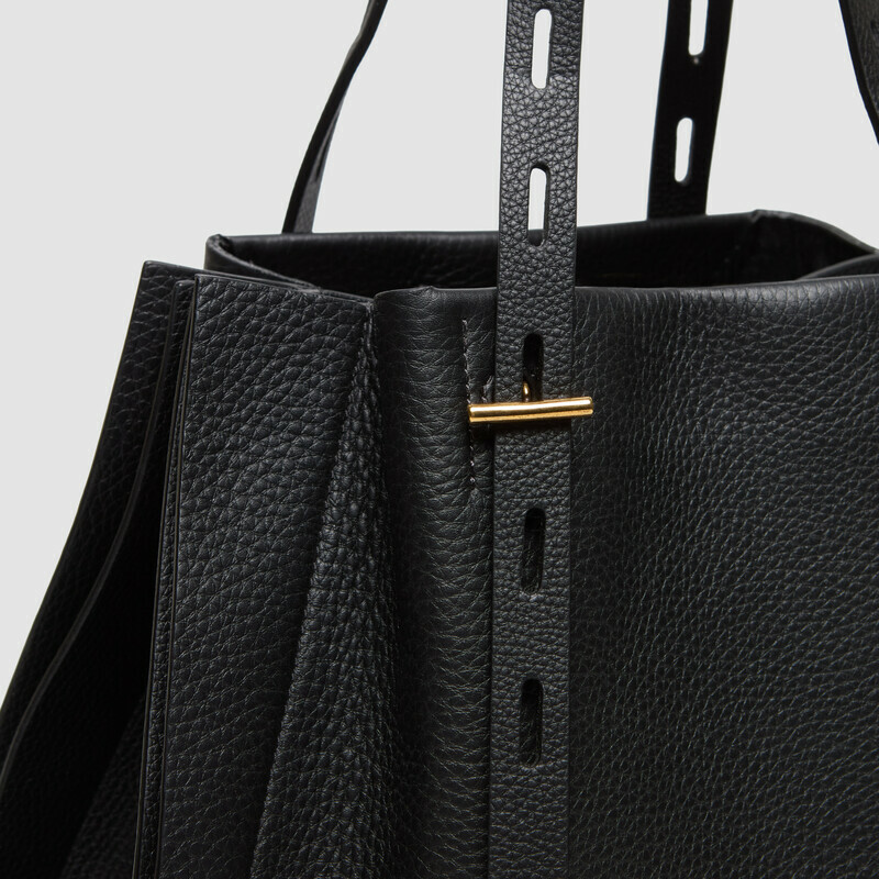 MINOBOSSI Bags Paulette in grained calf leather   Black