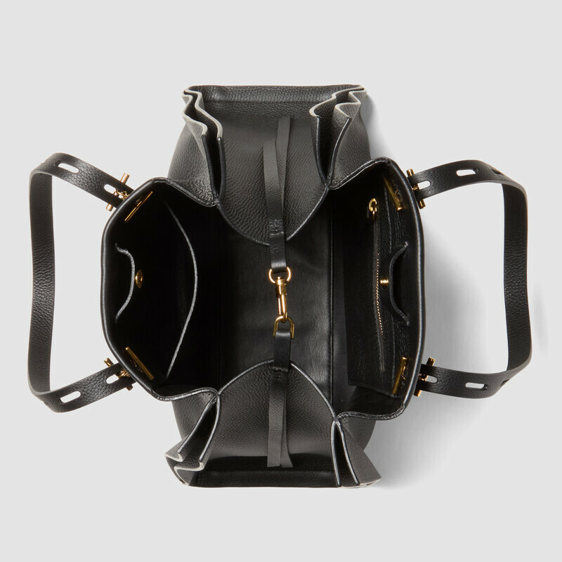 MINOBOSSI Bags Paulette in grained calf leather   Black