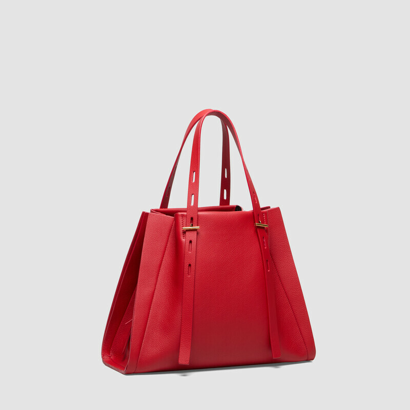 MINOBOSSI Bags Paulette in grained calf leather   Rust