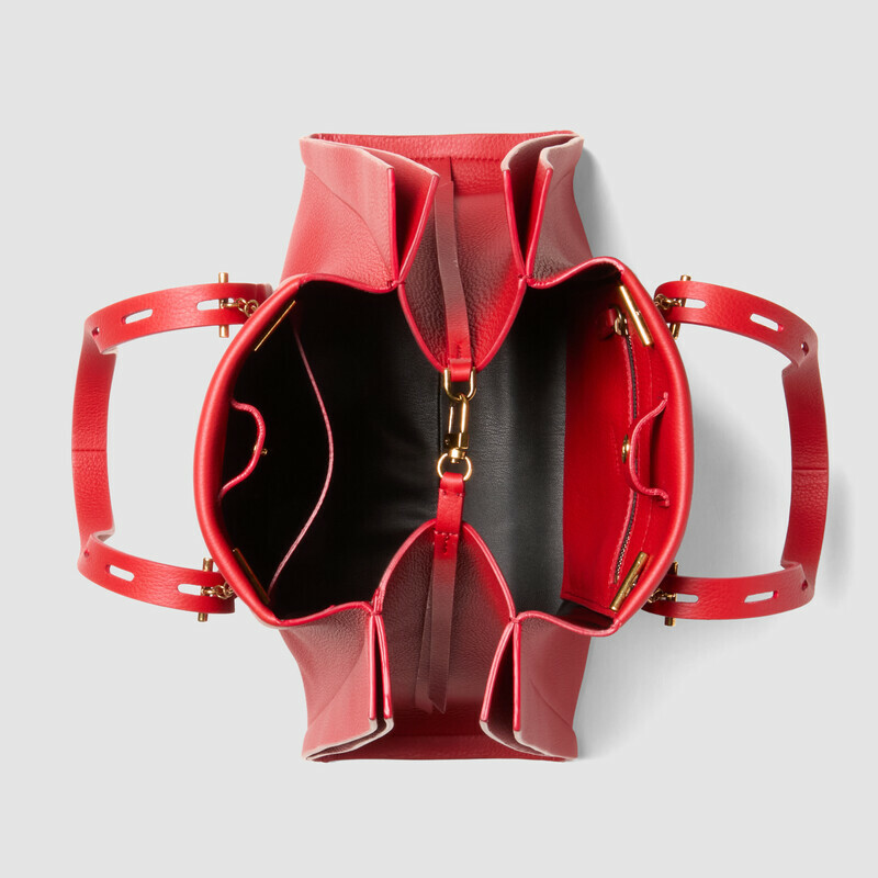 MINOBOSSI Bags Paulette in grained calf leather   Rust