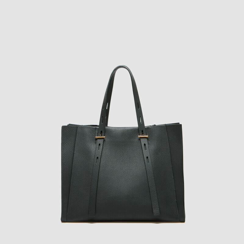 MINOBOSSI Bags Paulette in grained calf leather   Teal BLue
