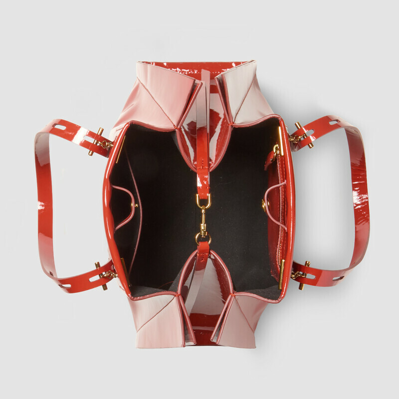 MINOBOSSI Borse PAULINA IN VERNICE   Rust