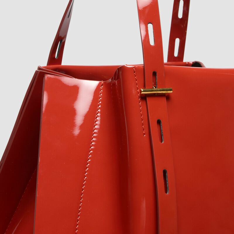 MINOBOSSI Borse Paula in vernice   Rust