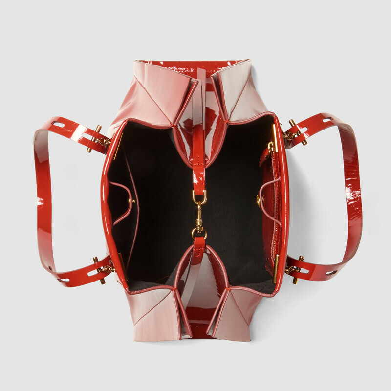MINOBOSSI Borse Paula in vernice   Rust