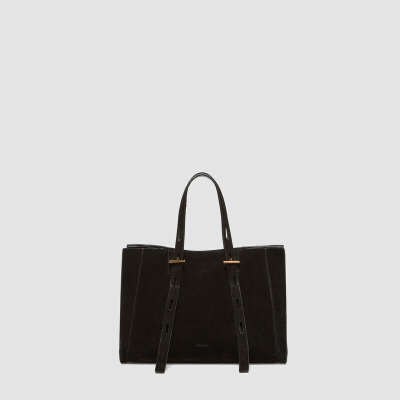 MINOBOSSI Borse PAULINA IN SUEDE   Nero