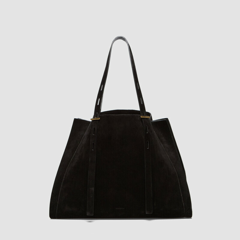 MINOBOSSI Borse PAULA IN SUEDE   Nero
