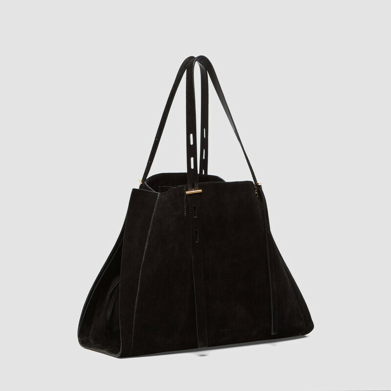 MINOBOSSI Borse PAULA IN SUEDE   Nero