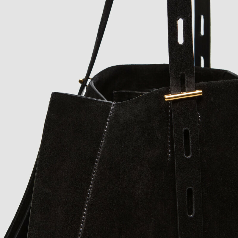 MINOBOSSI Borse PAULA IN SUEDE   Nero