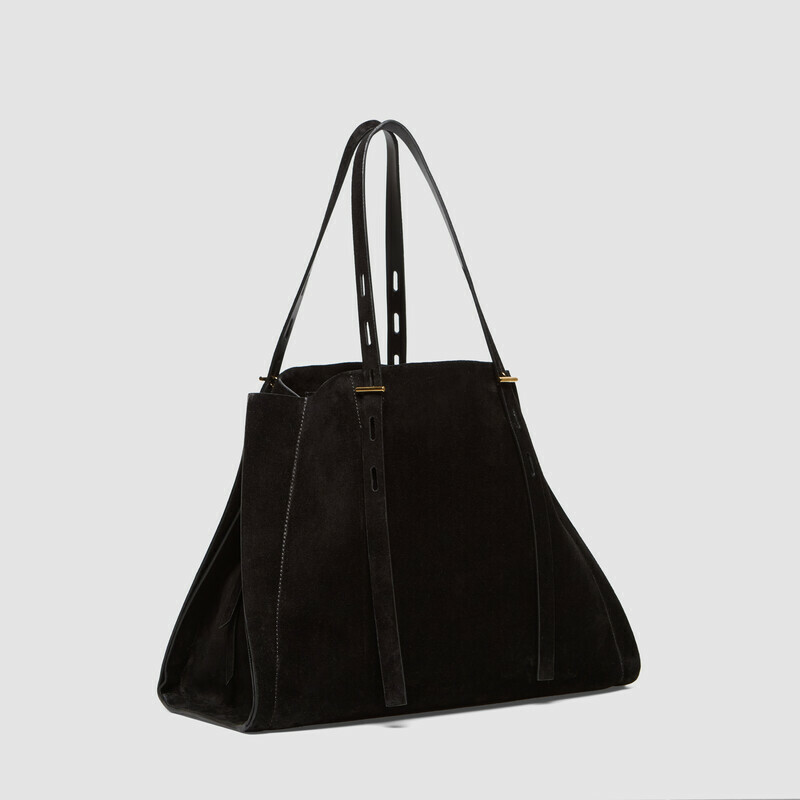 MINOBOSSI Borse PAULA IN SUEDE   Nero
