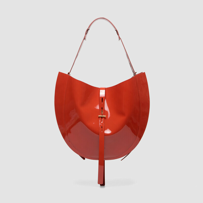 MINOBOSSI Borse Liz in vernice   Rust