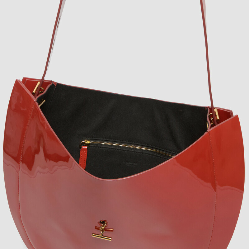 MINOBOSSI Borse Liz in vernice   Rust