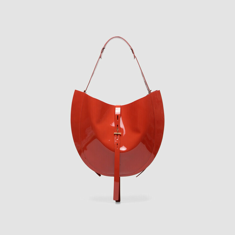 MINOBOSSI Borse Lizzie in vernice   Rust