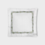 FEUILLAGE FEDERA 4 VOLANTS (PERCALLE DI COTONE RICAMATO) Timothy Corrigan for Dea