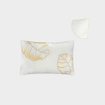 FEUILLAGE LUMBAR CUSHION EMBROIDERY COTTON PANAMA Timothy Corrigan for Dea