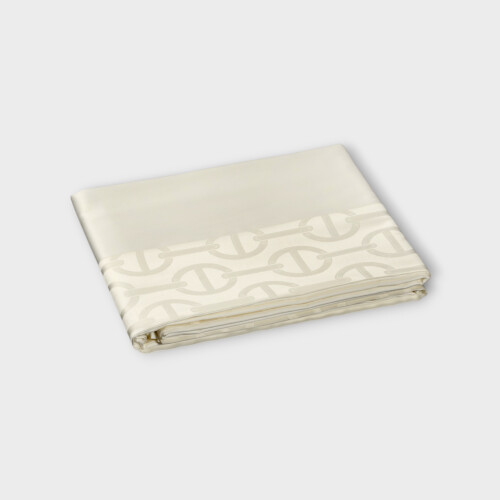 Biancheria da letto CHAINE SOPRA LENZUOLO RASO CON BORDO JACQUARD Timothy Corrigan for Dea Panna EHCJTSH0388