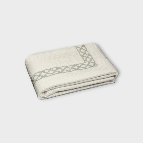 Biancheria da letto FRETWORK TRAPUNTINO Timothy Corrigan for Dea Silver Grey EWFTBSP710177