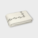 CHAINE T. EMBROIDERY PERCALE DUVET COVER
