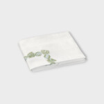 FEUILLAGE TOP SHEET (EMBROIDERY ON COTTON PERCALE)
