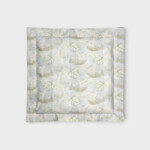 FEUILLAGE Federa 4 volants (PRINTED ON COTTON SATEEN)