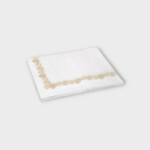 FEUILLAGE BRILLANTINE PIQUET COVERLET