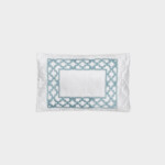 Square Quilted Lumbar Cushion – Fretwork by Timothy Corrigan for Dea