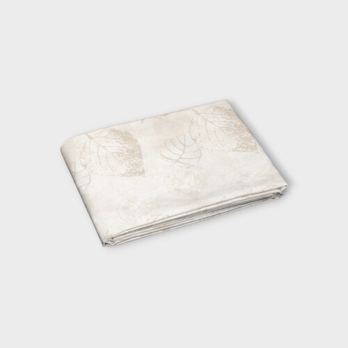 Biancheria da letto FEUILLAGE COPRIPIUMINO (RASO DI COTONE STAMPATO)   White/Ivory EUIADUV9815