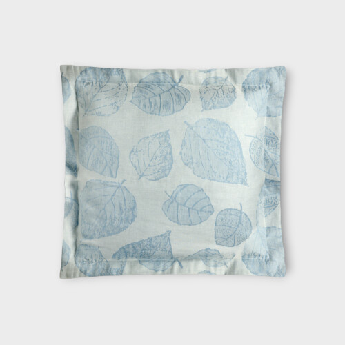 Biancheria da letto FEUILLAGE FEDERA 4 VOLANTS (JACQUARD) Timothy Corrigan for Dea Acquamarina EUIJSHA6550