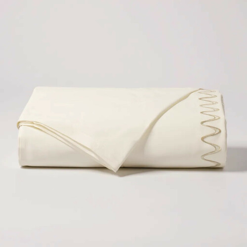 Biancheria da letto PELAGO COPRIPIUMINO RASO RICAMATO   Ivory/Ivory ETCPDUV981515